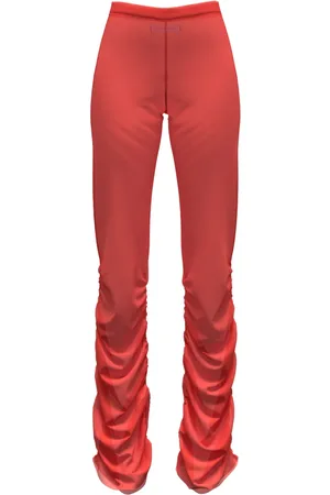 MACCAPANI The Ruched high-waisted leggings