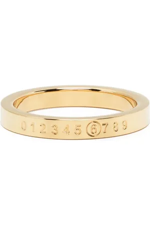 Maison Margiela Numeric Minimal polished-finish ring