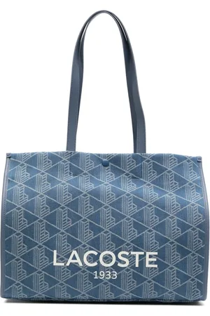 Lacoste L mono-jacquard tote bag