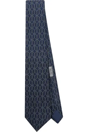 Hermès 2010s silk tie