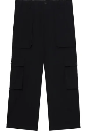 YOHJI YAMAMOTO Multi-pocket wool trousers