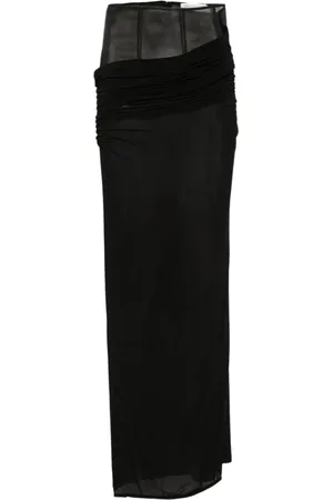 CHRISTOPHER ESBER Coiled jersey corseted skirt