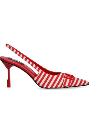Msgm 90mm striped pumps