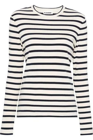 Jil Sander Long-sleeve striped T-shirt