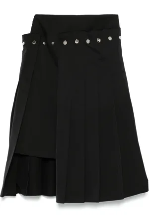 Rokh Layered pleated skirt