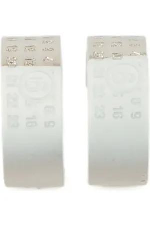 Maison Margiela Numbers-motif earrings