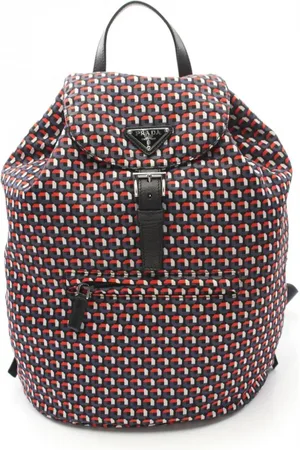 Prada 2010s all-over pattern backpack