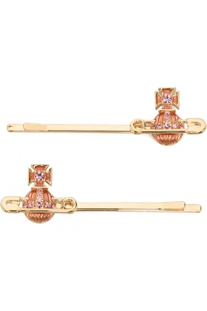 Vivienne Westwood Kitty hair clips