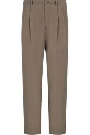 Giorgio Armani Pleat-detail trousers