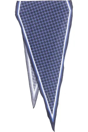 TAGLIATORE Geometric-print scarf