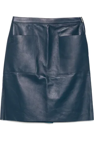 Salvatore Ferragamo Leather skirt