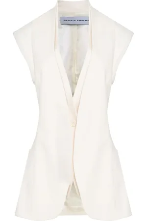 Gloria Coelho Single-button waistcoat