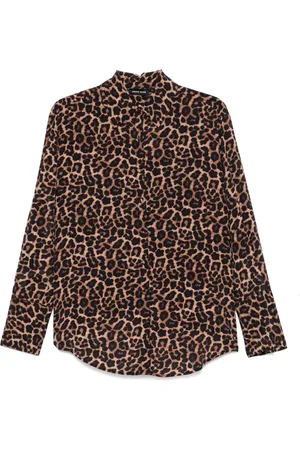 ANINE BING Leopard-print shirt