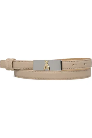 Patrizia Pepe Logo-buckle belt