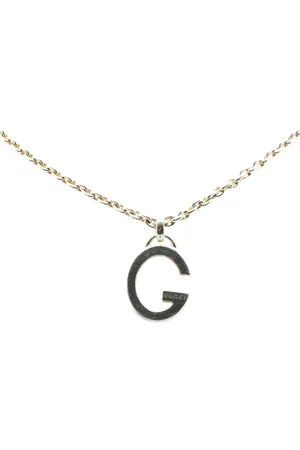 Gucci 2000-2024 Sterling Charlotte G Pendant necklace