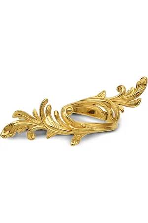 VERSACE Barocco Leaf ring