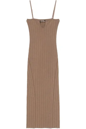 Jacquemus La robe Sierra à bretelles midi dress