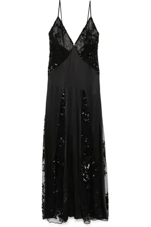 Elisabetta Franchi Satin lace gown