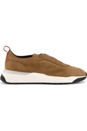 santoni Leather sneakers