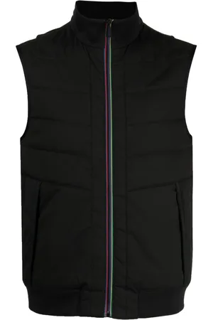Paul Smith Mixed Media quilted gilet