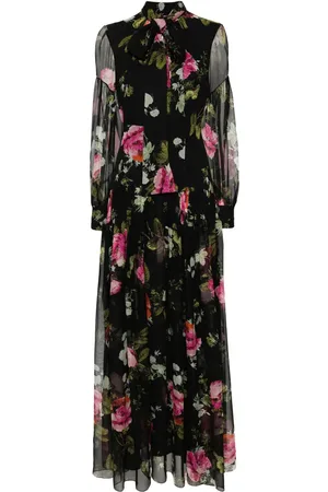 Erdem Cavendish voile maxi dress