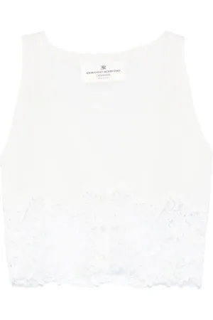ERMANNO SCERVINO Lace-detail vest