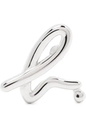 AGNÈS B. Logo earring