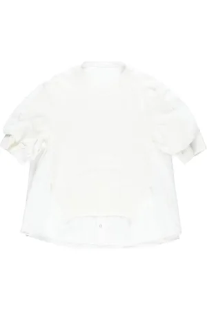 SACAI Panelled top