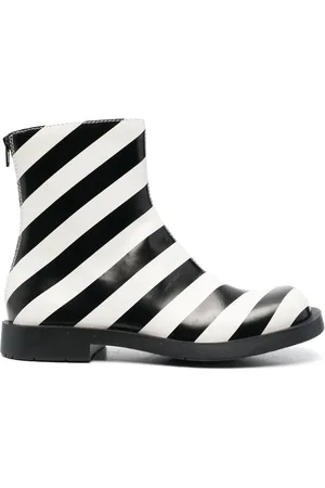 Camper Striped ankle boots