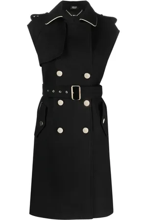 Liu Jo Double-breasted sleeveless coat