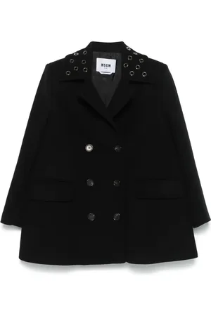 Msgm Eyelet-detail coat