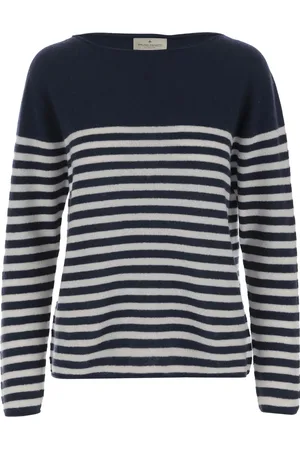 BRUNO MANETTI Striped cashmere sweater