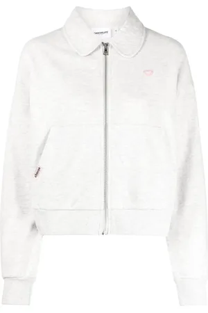 Chocoolate Logo-patch cotton bomber jacket