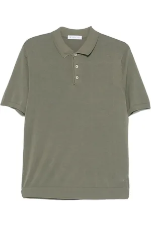 Manuel Ritz Logo-embroidered polo shirt