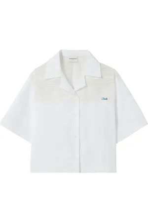 Claudie Pierlot Embroidered-logo shirt