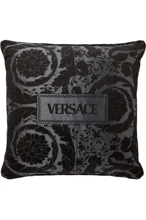 VERSACE Barocco silk-linen cushion