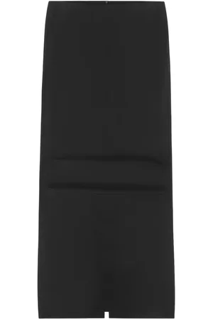HELIOT EMIL Haematite midi skirt