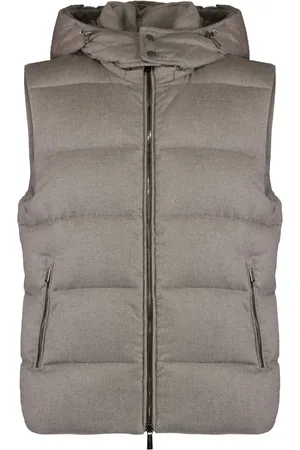 MOORER Fire hooded gilet