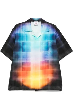 Casablanca Gradient check shirt