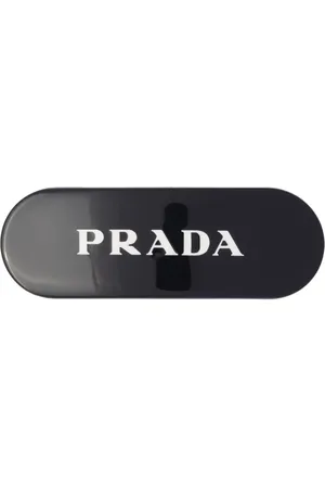 Prada Logo-print hair clip