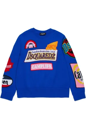 Dsquared2 Logo-intarsia sweater