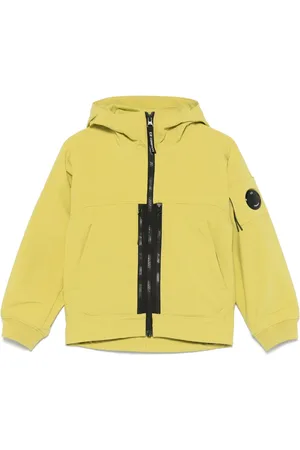 C.P. Company Logo-patch hooded jacket