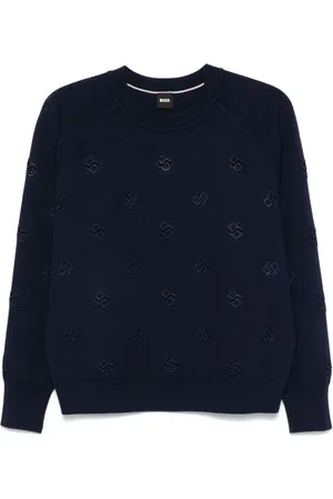 HUGO BOSS Logo-emed sweater