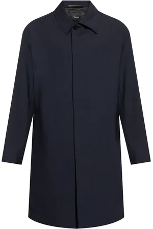 THEORY Single-breasted overcoat