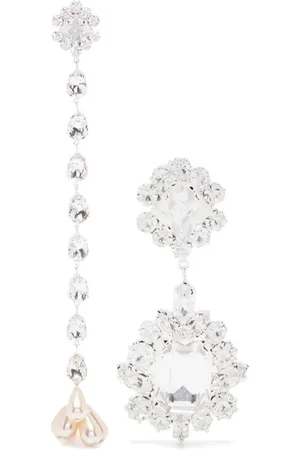 MAGDA BUTRYM Mismatched crystal earrings