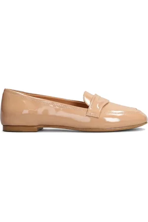 MARA BINI Patent-finish loafers