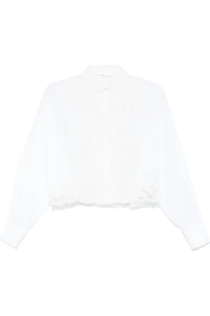 ERMANNO SCERVINO Lace-detail shirt