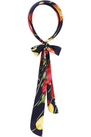 Dolce & Gabbana Viyella bow-detail floral-print headband