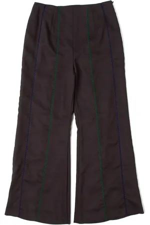 Muller Of Yoshiokubo Stripe-detailing trousers