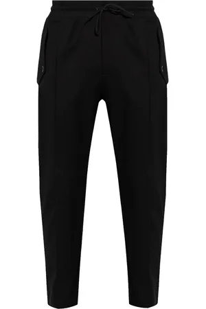 Moschino Logo-patch trousers